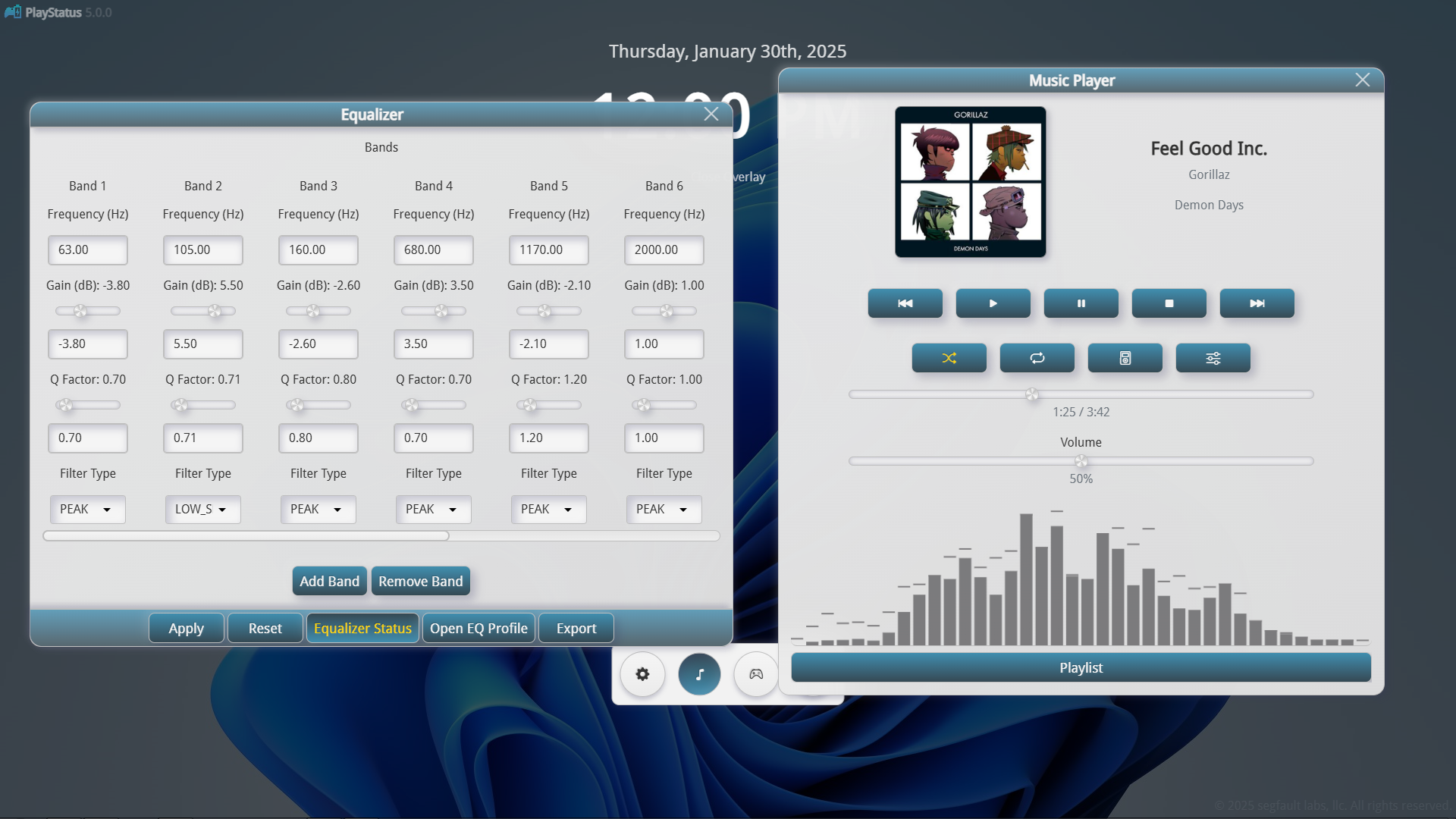 EQ Profiles